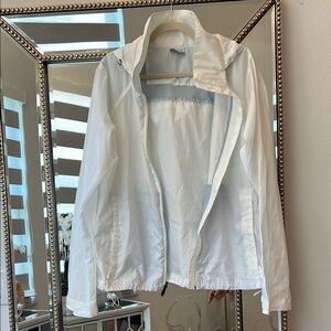 Columbia White Utility Jacket Lightweight Classic Design